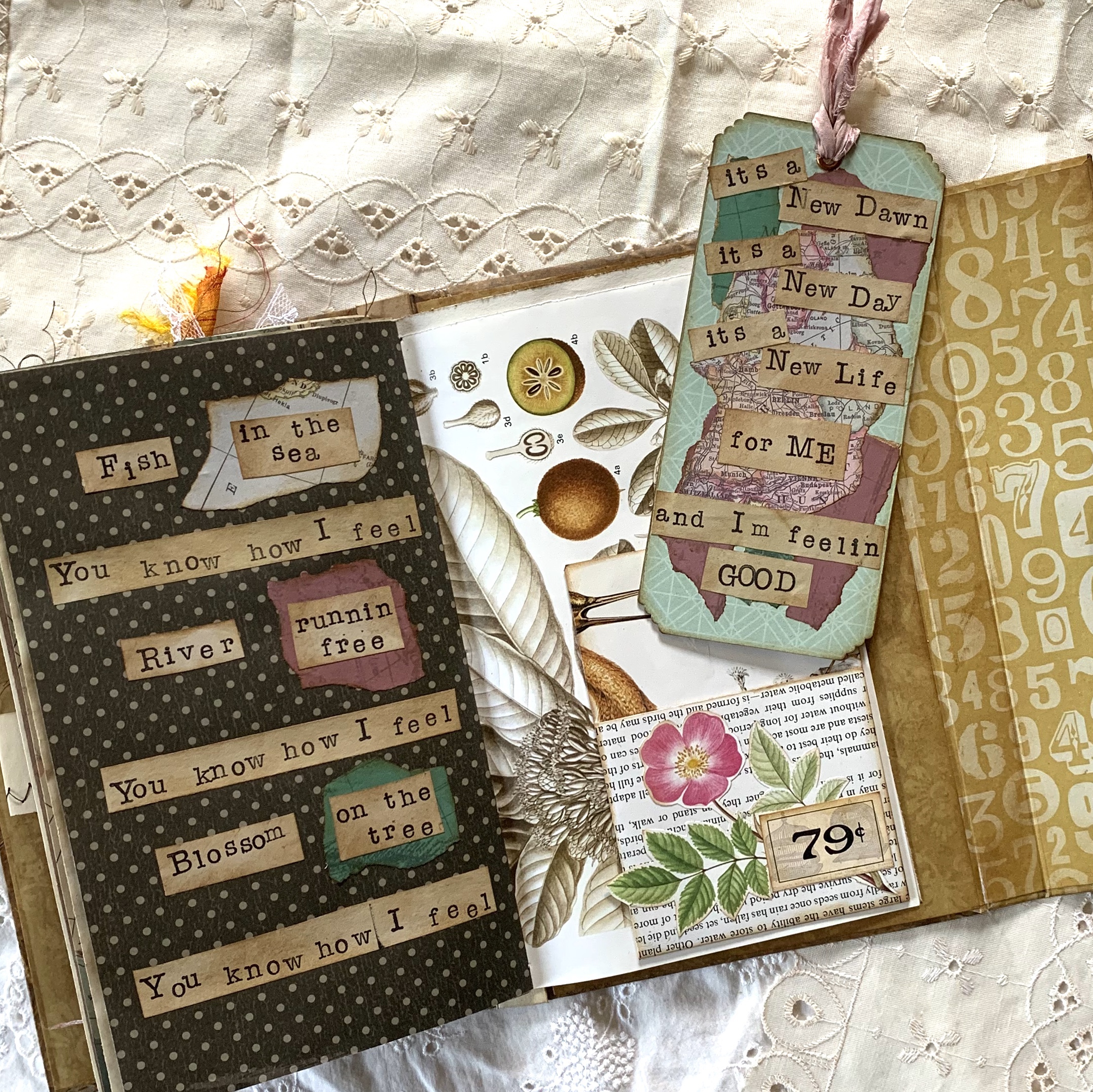 Week 2 of My Junk Journal July Experience: Prompts 8-14 - Mad Paper Crush