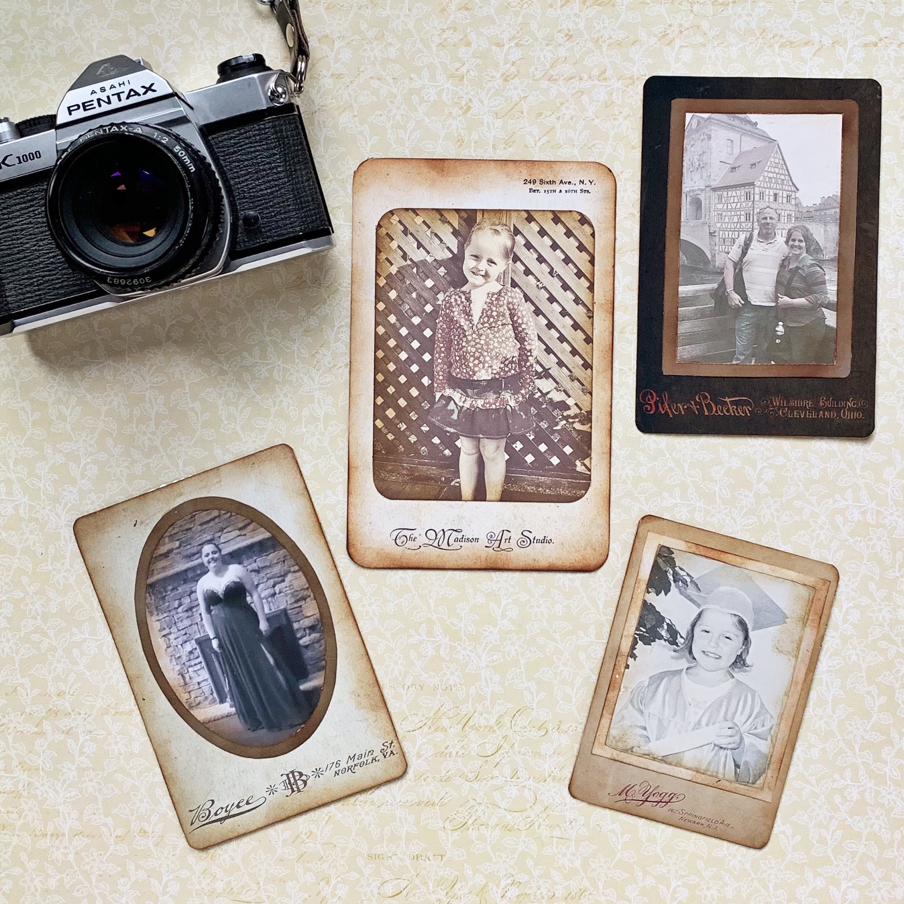 DIY Cabinet Cards